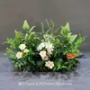 Arreglos Florales de Boda Estilo Bosque, Macetas Colgantes, Flores de Seda, Decoraciones de Pasillo, Decoraciones para la Ceremonia de Entrega del Coche de Boda, Escaparates, Plantas Verdes