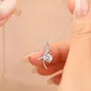 Collar Damila de Plata de Ley S925 con Lazo Dulce para Mujer, Lujo Ligero, Diamante Brillante, Colgante de Moda, Cadena para Clavícula Moderna Versátil