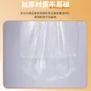 Mantel Desechable de Haz con Película Plástica Desechable Engrosada Impermeable y a Prueba de Aceite Mantel Redondo para Mesa para Acampar y Picnic