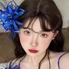 Estilo Antiguo Nuevo Estilo Chino Flor Roja Pasador de Pelo Super Hada Gama Alta Flor Artificial Pinza Lateral Flor de Cabeza Cheongsam Accesorio para el Cabello