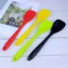 Espátula de silicona, espátula para ensaladas, espátula para crema de mantequilla, espátula para sartenes antiadherentes, raspador mezclador, espátula para ollas pequeñas, espátula para comida de bebé
