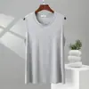 Chaleco de Modal Suelto Casual para Hombre, Nuevo de Verano, Talla Grande, Cómodo y Adecuado para Ropa Exterior, Pijamas, Ropa de Casa y Deportes