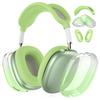 Adequado para Apple/Apple AirPods Max2 Capa Protetora para Fone de Ouvido Transparente Gradiente Casca Macia Cor Pura Capa de Montar na Cabeça