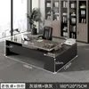 Escritorio de jefe, escritorio de computadora para oficina, muebles de oficina simples y modernos, combinación de escritorio y silla, escritorio de gerente ejecutivo, escritorio ejecutivo