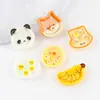 Acessórios de Brinquedo Alimentício de Resina Simulada Cola de Creme DIY Capa de Celular Ímã de Geladeira Decoração de Chapéu Grampo Pacote Misto Atacado
