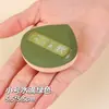 Esponja de maquillaje algodón de azúcar cojín de aire uso dual húmedo y seco polvo suelto grande polvo suelto súper suave no absorbe polvo herramienta para base líquida