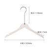 Colgador de acrílico directo de fábrica Colgador de acrílico gris ahumado Colgador de cristal Colgador para tienda de ropa Colgador de influencer