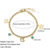 Moda Europeia e Americana Transfronteiriça Exquisito Pulseira de Olho de Diabo Multi-elementos Design de Nicho Outono Pulseira Feminina de Alta Qualidade