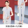 Traje de Verano de Manga Corta Traje Vestido de Mujer Delgado Elegante Ajustado que Reduce la Edad Profesional Traje Pequeño Ropa de Trabajo para Mujer