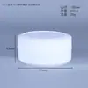 Suministro 260g caja de crema limpiadora caja pequeña para limpiar zapatos blancos caja de crema caja de crema para el cuidado caja de crema limpiadora de cuero