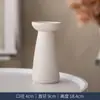 Jarrón de cerámica estilo ins nórdico Adorno para el escritorio de la sala de estar Arreglo floral Jarrón hidropónico para flores secas Decoración creativa para el hogar