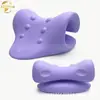 Massageador de Coluna Cervical de Espuma PU Relaxador Transfronteiriço para Pescoço e Ombros Almofada de Tração para Relaxamento do Pescoço