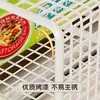 Estante de Almacenamiento para Cocina, Estante de Plástico Multicapa para Almacenamiento de Papel Film en el Gabinete del Hogar, Estante de Almacenamiento Multifuncional para Platos, Vajilla y Condimentos