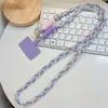 Minimalist Crossbody Candy Color Trendy Phone Strap Neck Lanyard Anti-Drop Camera Strap