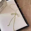 Cadena de suéter ajustable estilo lazo coreano y japonés con eslabones tipo hueso de serpiente, accesorio de collar versátil de estilo nicho, accesorio de alta gama