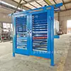 Puerta de Aire Sin Presión para Minas de Carbón 1.6*2.0 Tipo Celosía Puerta de Aire Sin Presión para Túneles Subterráneos Puerta de Acero Ignífuga