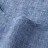 [Liquidación] Chaleco de Verano Ligero Transpirable Sencillo de Algodón y Lino con Cintura Manga Corta Estilo Chino Color Sólido Secado Rápido Fresco Absorbente de Sudor