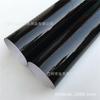 Película de cambio de color para coche, venta al por mayor de fábrica, pegatina negra superbrillante para control interior, pegatina para carrocería, pegatina negra brillante de tres capas
