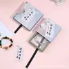 Caja de Joyas, Pulsera, Broche, Caja Colgante Estilo Tinta, Caja de Almacenamiento para Collares, Anillos Aretes, Caja de Regalo de Joyería Lujo Ligero