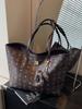 Bolso Tote Texeled de Moda para Mujer 2024 Invierno Nuevo Estilo Europeo y Americano de Mano para Viajar Combinable de Gran Capacidad Bolso de Hombro