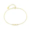 Conjunto de Prata Esterlina S925 Yuanfan Quadrado Geométrico Cravejado com Diamante Conjunto Europeu e Americano Colar Pulseira de Luxo Leve Joias de Prata Femininas Fornecimento Transfronteiriço