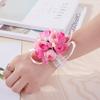 Nuevos ramilletes de muñeca de estilo coreano para novias y damas de honor, ramilletes de muñeca para damas de honor de boda, ramilletes de muñeca artificiales, suministros festivos al por mayor.