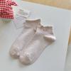 Calcetines sin hueso de primavera y verano para niños, calcetines cortos de algodón de tubo para damas, lindos calcetines finos casuales de gama baja, calcetines náuticos Zhuji para mujer, venta al por mayor