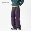 Pantalones de trabajo para hombre estilo americano para exteriores, pantalones de senderismo impermeables de secado rápido para primavera, pantalones deportivos casuales funcionales con cadena lateral