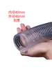 Tubo de Aço com Fio Transparente de PVC Espessado Resistente a Baixa Temperatura Resistente a Óleo Mangueira Tubo de Sucção para Bomba de Água Sem Odor Tubo a Vácuo