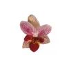 Flor de Orquídea Mariposa Simulada Cabeza de Flor Tacto PU Pasador Guirnalda Boda Decoración DIY Decoración Fabricantes Mayorista
