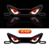 Luz de Placa de Licença de Motocicleta Novo Modelo Transfronteiriça Olho de Diabo Luz Ambiente Modificação de Veículo Elétrico Lanterna Traseira Decorativa Luz de Advertência