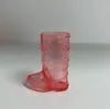 Botas de Cowboy em Estoque Copos de Vinho de Plástico Festa Temática Cowboy Ocidental Copos de Shot Transparentes Suprimentos para Festa de Despedida de Solteira