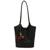 Bolso de Mano Tejido de Gran Capacidad para Viajes Diarios para Mujer 2025 Nuevo Casual Versátil de un Hombro Diagonal Bolso para Clase de Estudiante Universitario