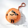 Porta-moedas super fofo em formato de batata de desenho animado, estojo para fones de ouvido Bluetooth, pingente, chaveiro de presente, armazenamento para casais e estudantes