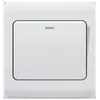 Interruptor de Parede Embutido Tipo 86 Um Aberto Multicontrole Interruptor Branco Painel de PC para Exportação Interruptor de Parede Africano