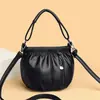 Bolso de Mano Pequeño Sencillo y Elegante con un Ambiente de Moda y Elegancia, Bolso Cubo Versátil Popular para Mujer, Nuevo Modelo 2025 Bolso Cruzado para Hombro