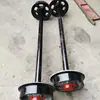 Ruedas Mineras de Acero Fundido, Ruedas Fijas para Vía Sólidas y Huecas, Resistentes al Desgaste, Duraderas y Fáciles de Instalar