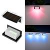Luz solar de jardim ao ar livre à prova d'água decorativa varanda casa jardim escadas cerca passo corrimão luz de parede fechada