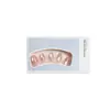 Tendencia de Tiktok Uñas Postizas Portátiles Hechas a Mano Color Rubor Cuentas de Vidrio Ojo de Gato Atmósfera Elegante Blanqueamiento Pegatinas para Uñas Postizas