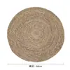 Grande arranhador de gato de junco, brinquedo de gato resistente a arranhões, durável e resistente a arranhões, tapete decorativo para sala de estar e quarto, tapete de dormir de gato trançado