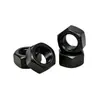 Tuerca de acero al carbono grado 4.8 ennegrecida al aceite, tuerca hexagonal negra, tuerca hexagonal ennegrecida M2-M36