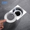 Filtro de Desagüe de Piso de Acero Inoxidable, Filtro para Fregadero de Cocina, Filtro Artefacto Antiatascos de Cabello
