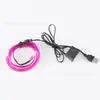 1- Cable Luminoso de 5m a Juego con Unidad USB Rellena de Pegamento E Luz Fría Tira de Luz para Coche Tira de Luz Interior Tira de Luz Ambiental