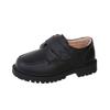 Zapatos Pequeños de Cuero para Niños de Primavera y Otoño Zapatos Negros de Reloj para Actuaciones Niños Medianos y Grandes Moda Casual para Niñas Zapatos de Etiqueta para Anfitriones