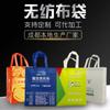 Bolsa de Tela No Tejida Personalizada Recubierta Impermeable Bolso de Exposición Regalo Compras Ropa Publicitaria Logotipo Personalizado