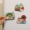 Ai Quanzhou Xijie Atracciones Turísticas Culturales y Creativas Check-In Acrílico NFC Imán para Refrigerador Imán Souvenir de Lugar Escénico de la Ciudad