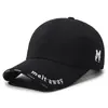Gorra de béisbol de ala ancha para hombre y mujer, nueva gorra rígida con letras bordadas, gorra con visera para exteriores, venta al por mayor
