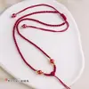 Collar con Cuerda para Colgante de Jade Tejido a Mano Ajustable para Hombres y Mujeres Cuerda para Colgante de Collar de Gama Alta Cordón con Hebilla Segura