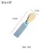Juego de cuatro piezas de cuchillo para queso de acero inoxidable con mango de madera, cuchillo para queso, tenedor para pastel de cocina, cuchillo para crema, herramienta de cuchillo para mantequilla de pizza