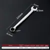 Chave de Flor de Ameixa Acabamento Espelhado de Dupla Finalidade, Chave de Boca, Ferramenta de Reparo Automotivo, Chave de Boca, Chave de Boca Fixa para Reparo Automotivo 6mm-32mm